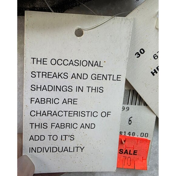 Harvé Benard Womens Size 6 Wool-Blend Button-Up Jacket Pockets Deadstock - Picture 8 of 8